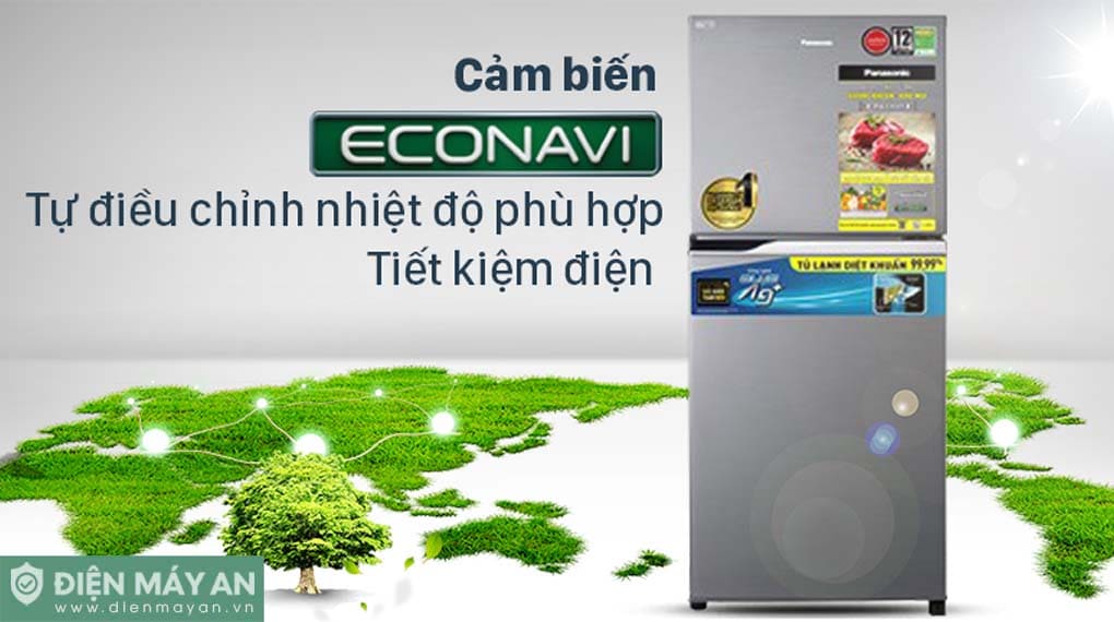 Tủ lạnh Panasonic Inverter 234 lít NR-TV261APSV